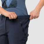 Брюки женские WINTER TRAVEL PANTS WOMEN Black Jack Wolfskin